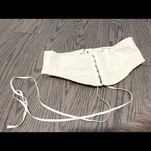 Off White Corset